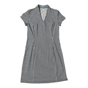 J. McLaughlin Ivana Catalina Cloth Short Sleeve Dress size L